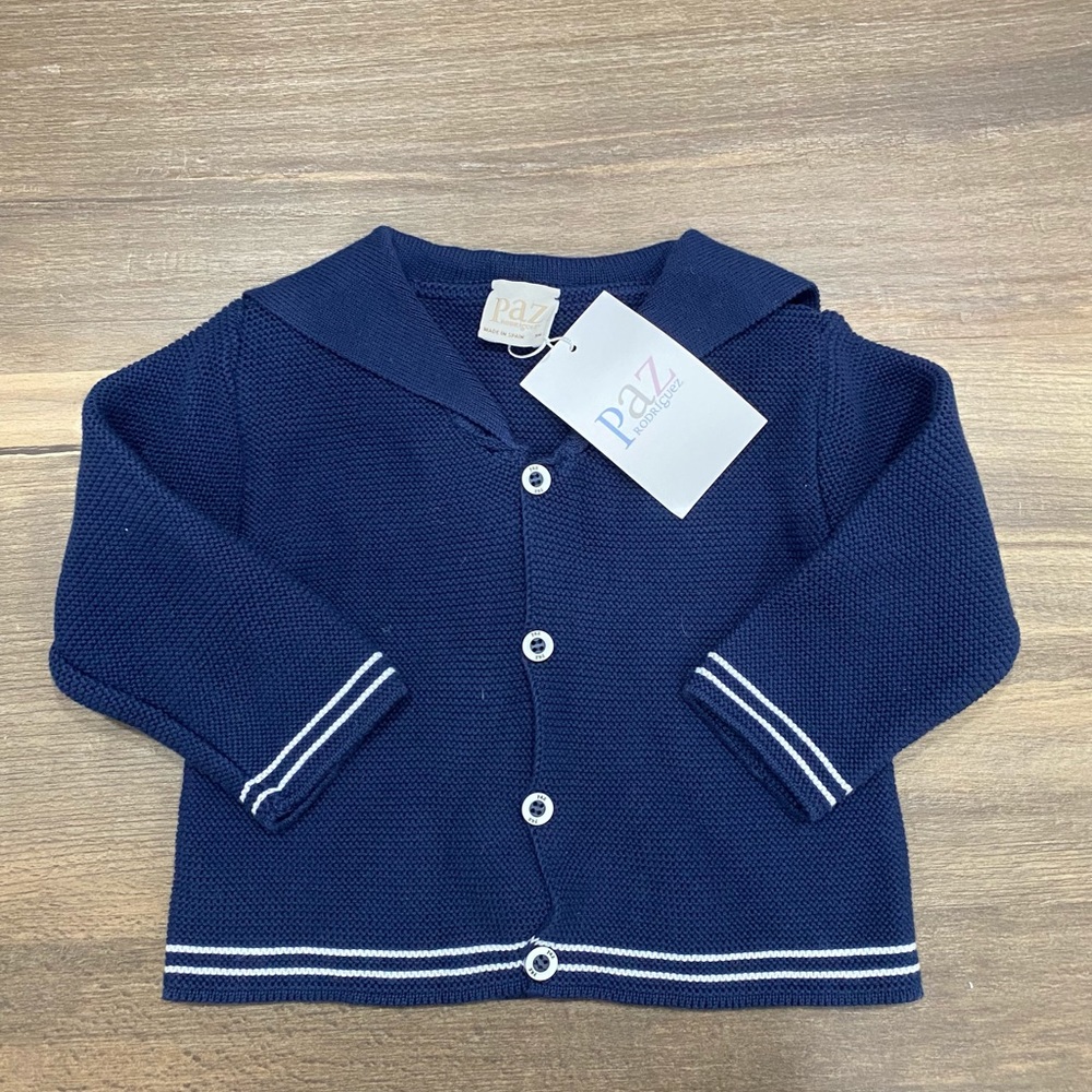 Paz Rodriguez sailor cardigan NWT